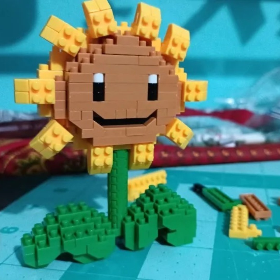 Kids Zombie Toys - Plants VS Zombies Blocks Small Cartoon