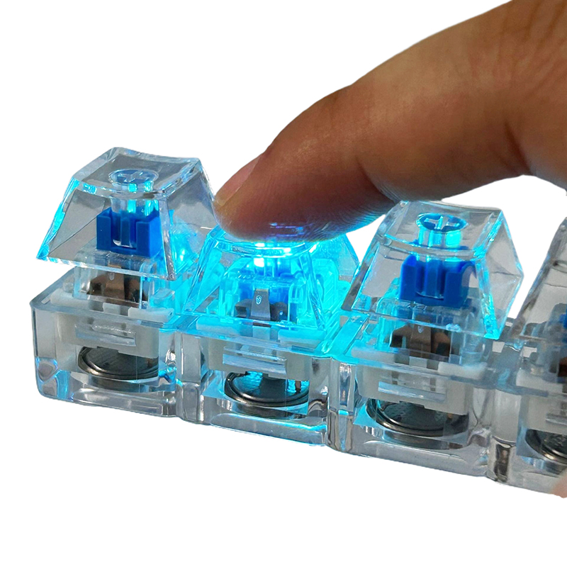 Kid Toys Ads - 【AD】4/9Keys Mechanical Keyboard Axis Tester LED