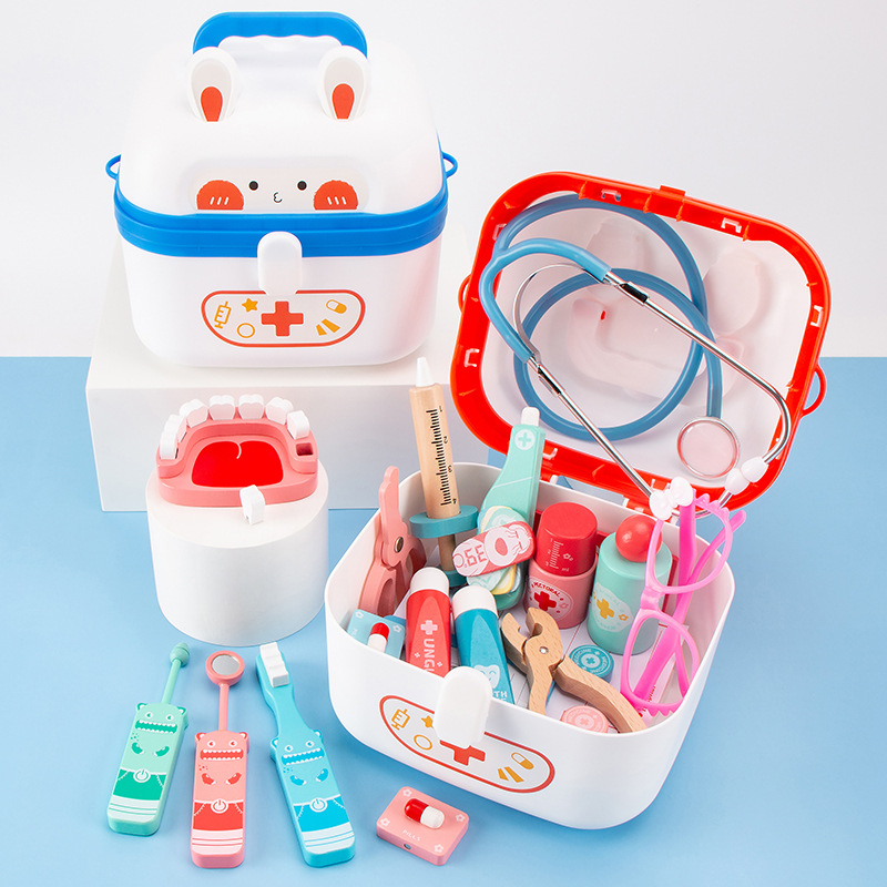 Kids Toys Doctor Set - LazyChild Kids Early Education Rabbit Doctor