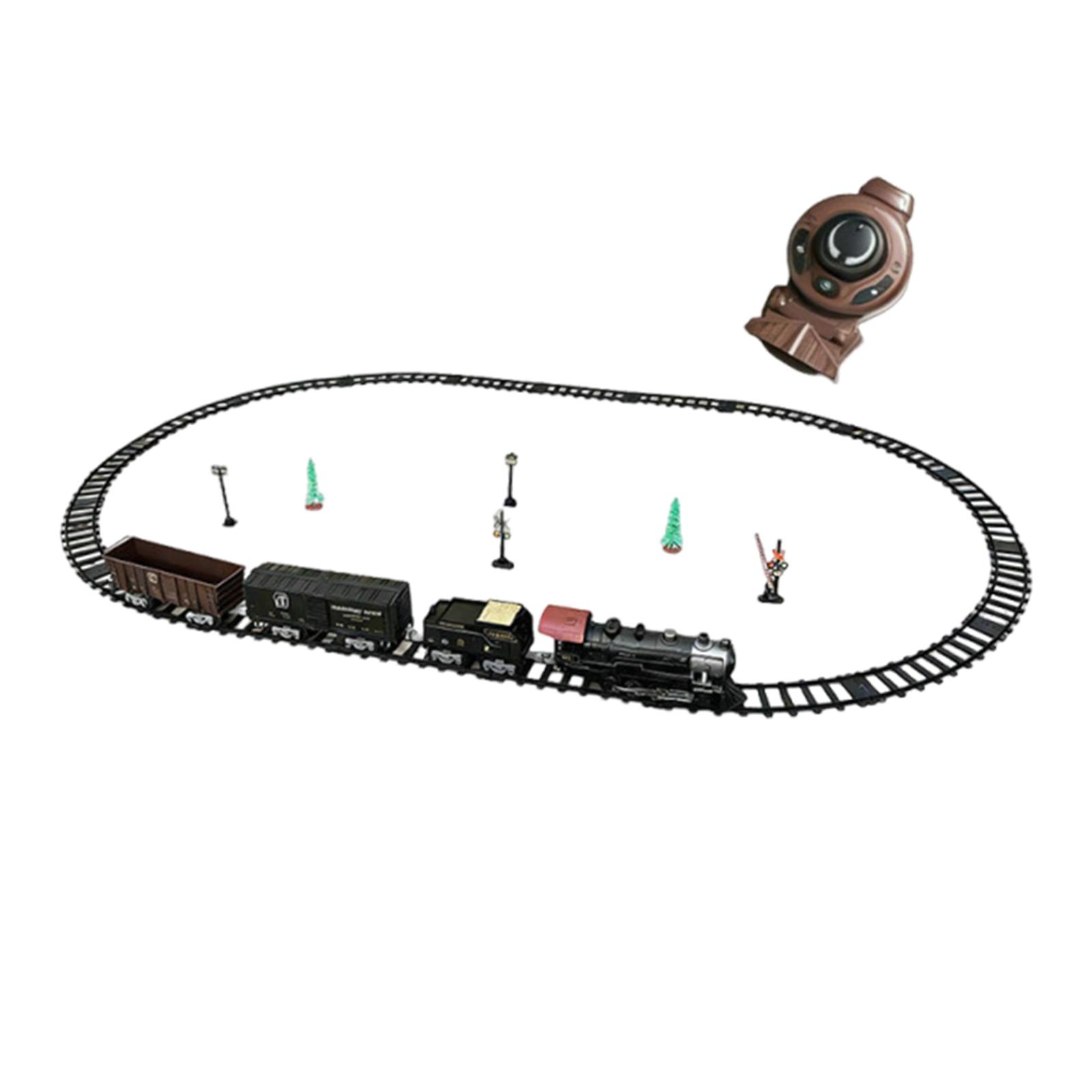 Toy Train Track Set - Electric Train Toy Easy Assemble Railway