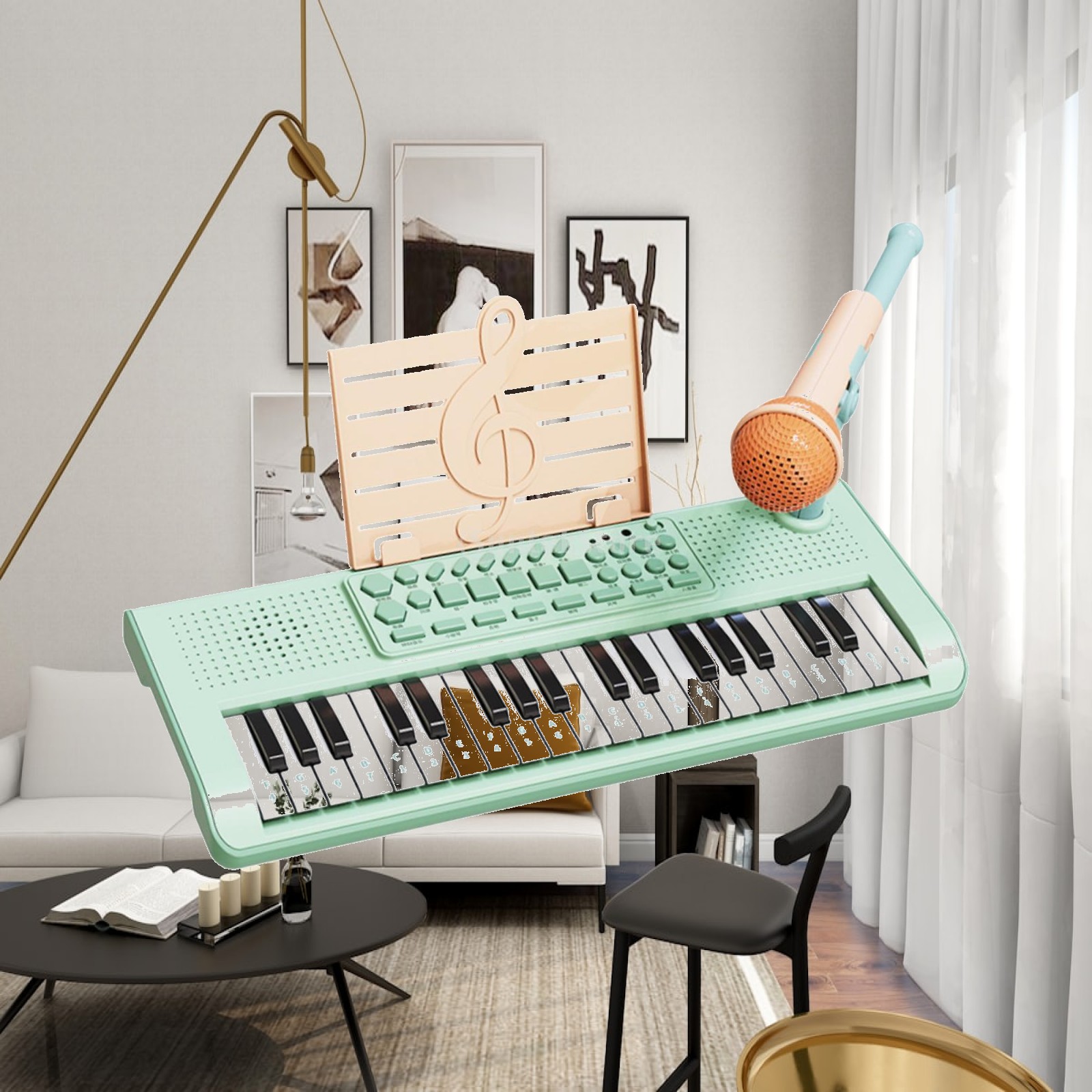 Kids Toys Learning - Kids Piano Keyboard Beginner Toy, Birthday