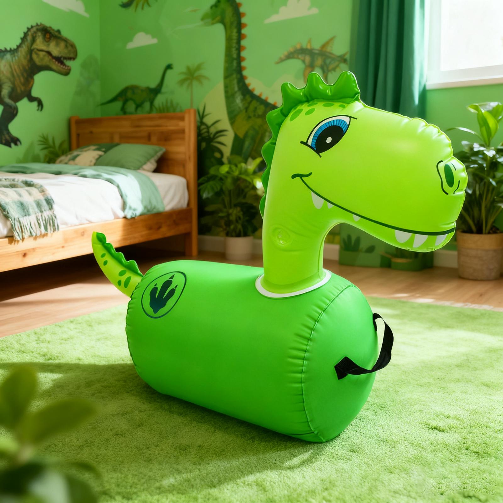 Kids Toys And Games - Kid Bouncy Dinosaur Toy Inflatable Riding