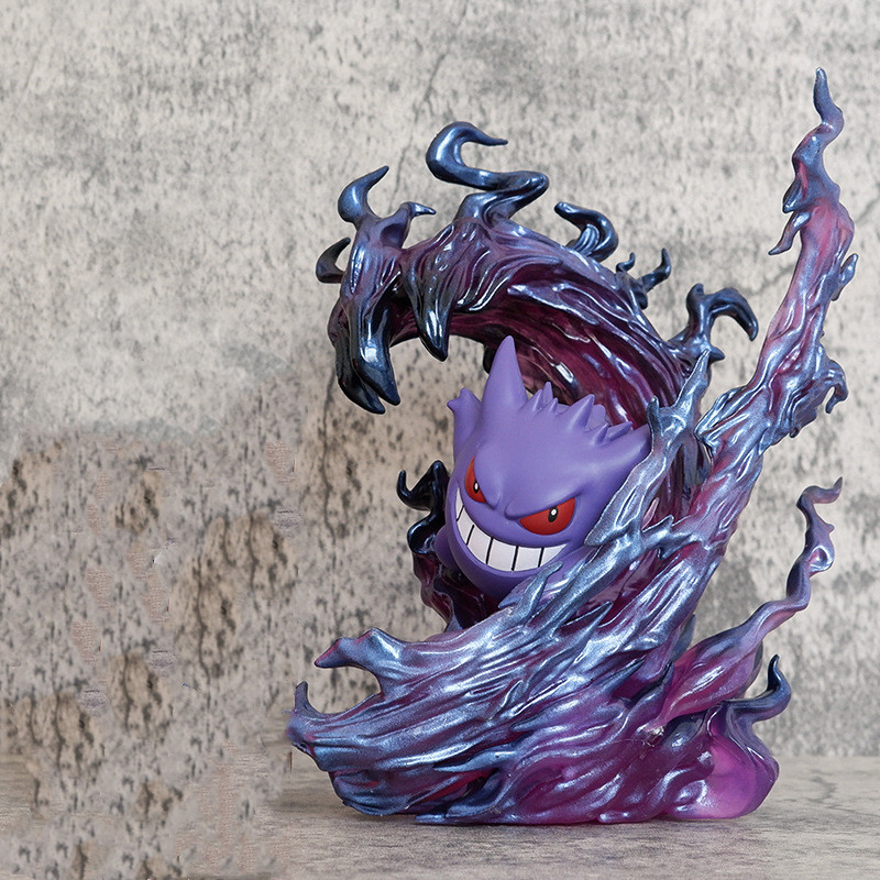 Kids Toys And Games - 19cm Anime Pokemon Gengar Battle Ver.