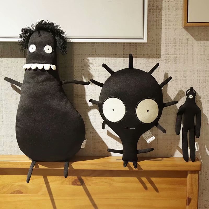 Kids Quirky Toys - Cute Dark Gothic Quirky Plush Doll