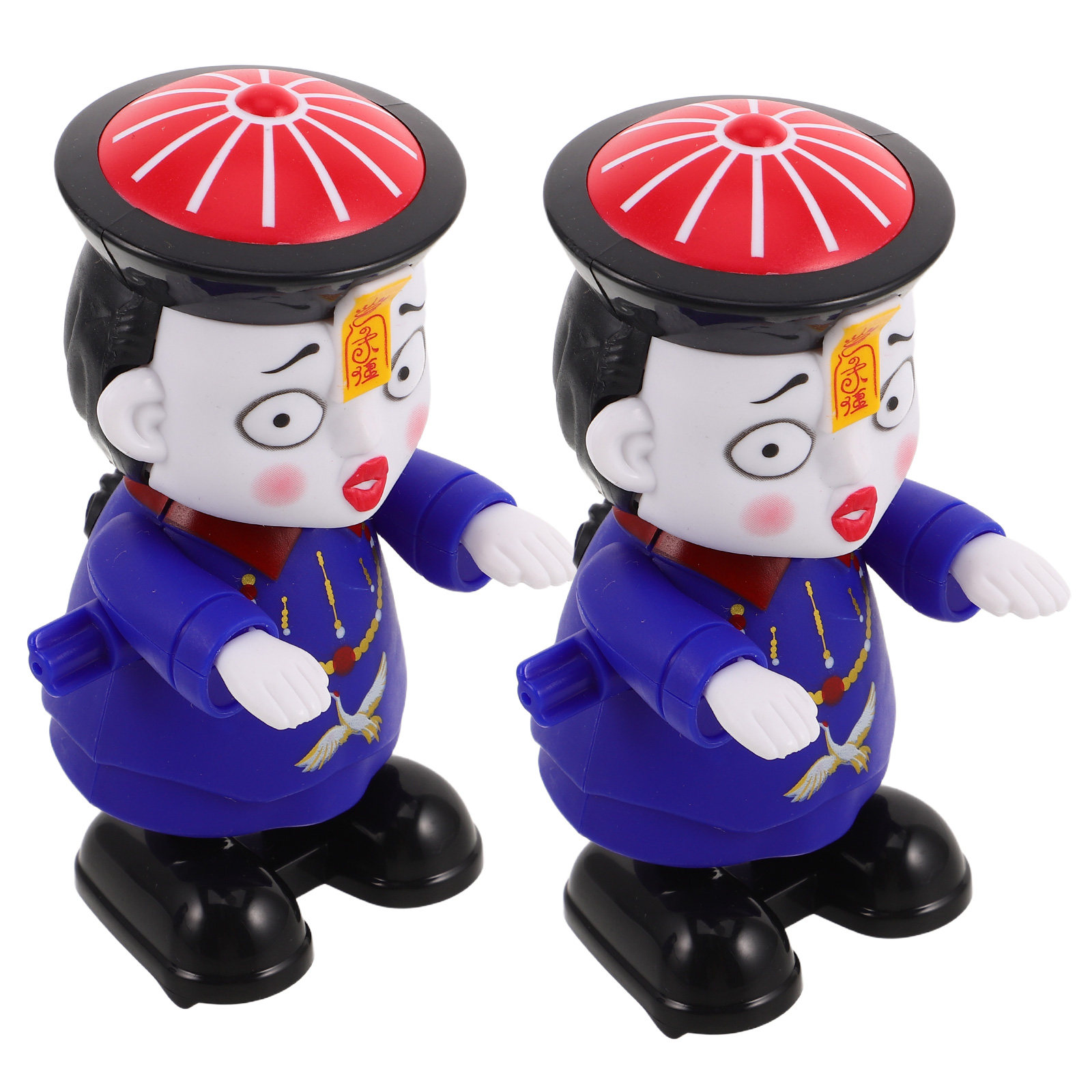 Kids Zombie Toys - 2Pcs Jumping Zombie Clockwork Halloween Party