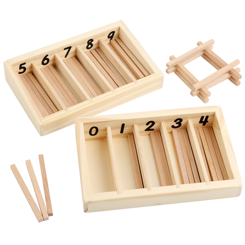 Kid Toys Ads - Spindle Box Kids Early Development Counting