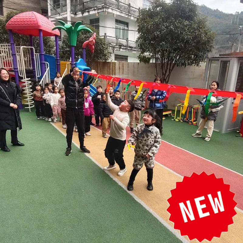 Kids Toys Learning - Kids Jump and Reach Colorful Streamer