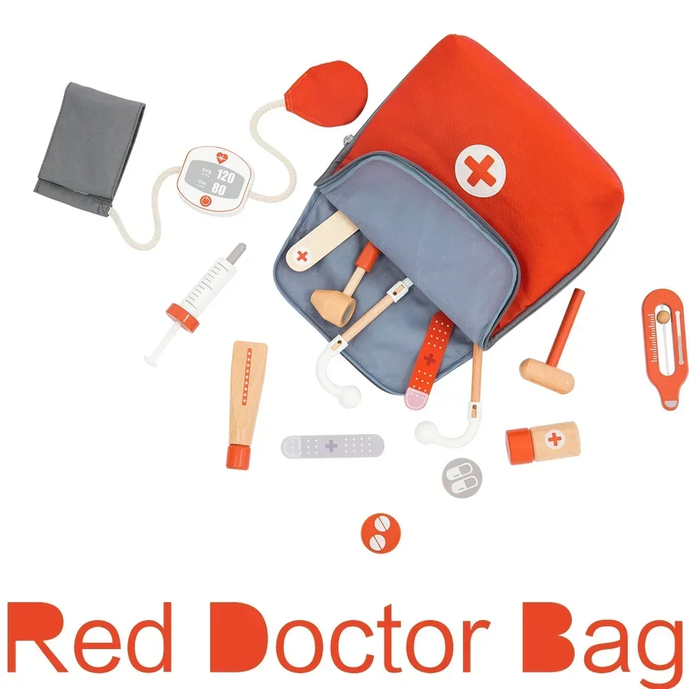 Kids Wooden Pretend Play Kit G - Kids Toys Doctor Set review and price