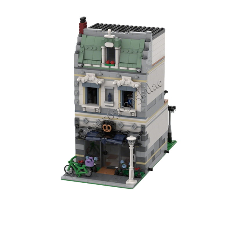 1268PCS MOC City Street Views  - Kids Toys Blocks review and price