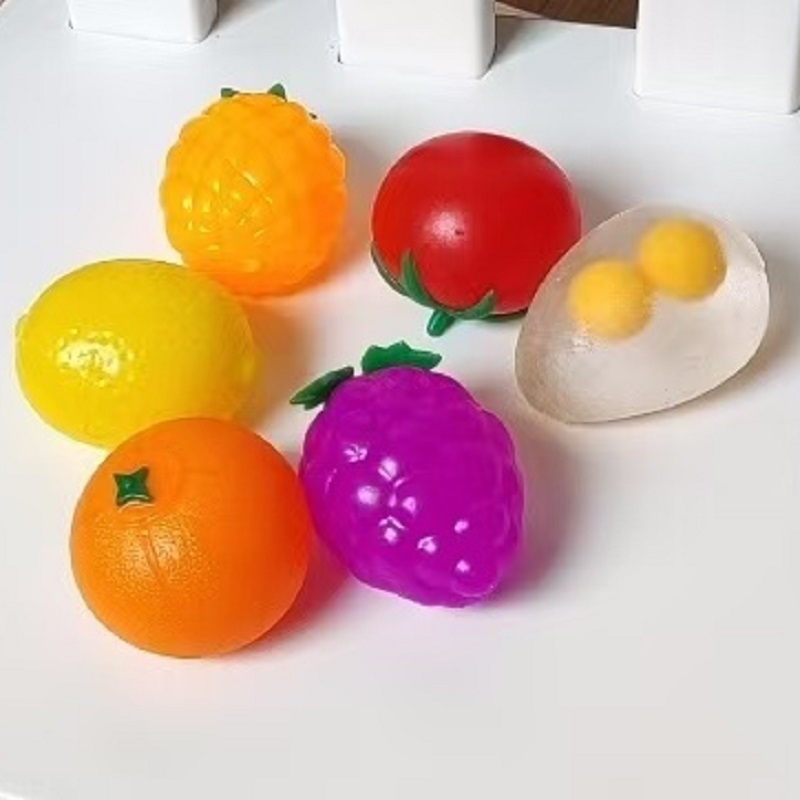 TPR Decompression Fruit Egg To - Kids Toys Play Egg review and price