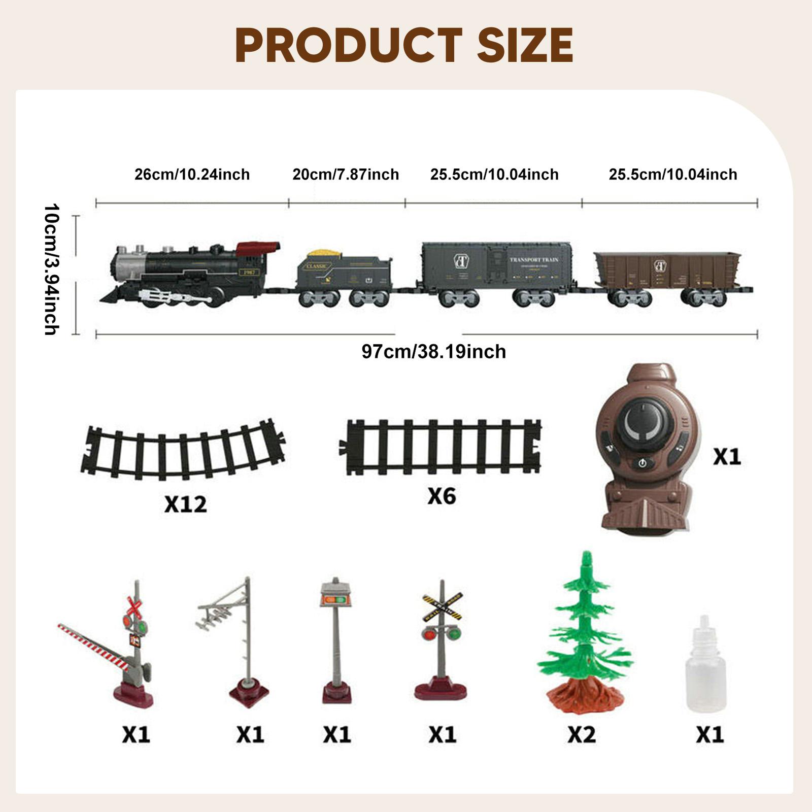 Electric Train Toy Easy Assemb - Toy Train Track Set review and price
