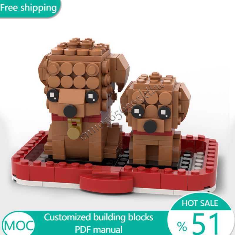 293 PCS Animal Goldendoodl And - Kids Toys Blocks review and price