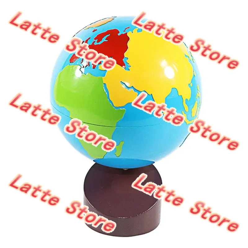 Montessori Continents Globe, W - Kids Toys Learning review and price