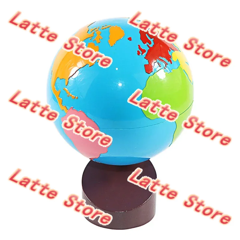 Montessori Continents Globe, W - Kids Toys Learning review and price