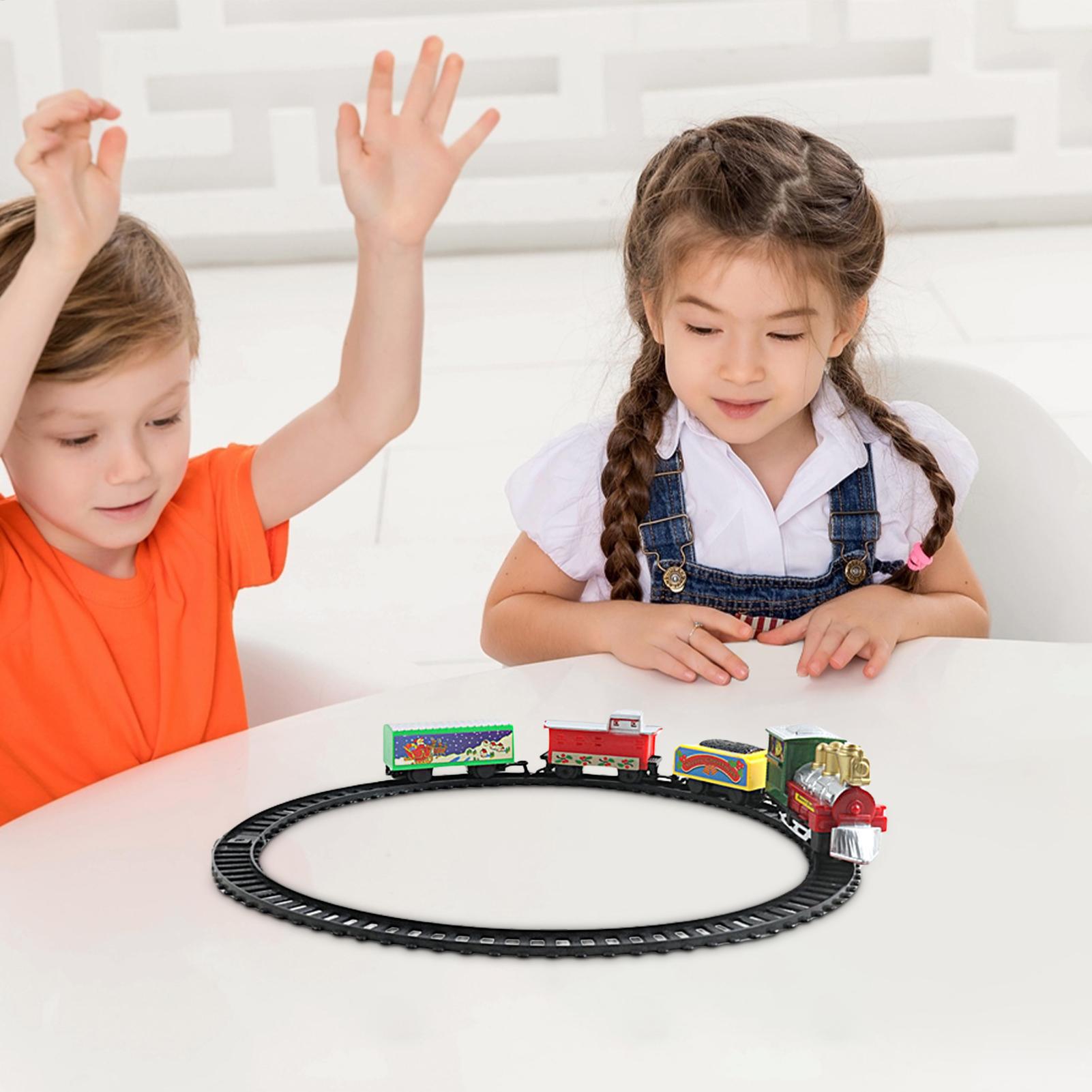 Christmas Train Set with Track - Toy Train Track Set review and price