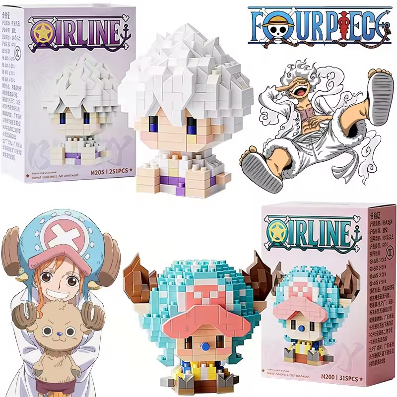 One Piece Anime Sun God Nika L - Kids Toys Blocks review and price