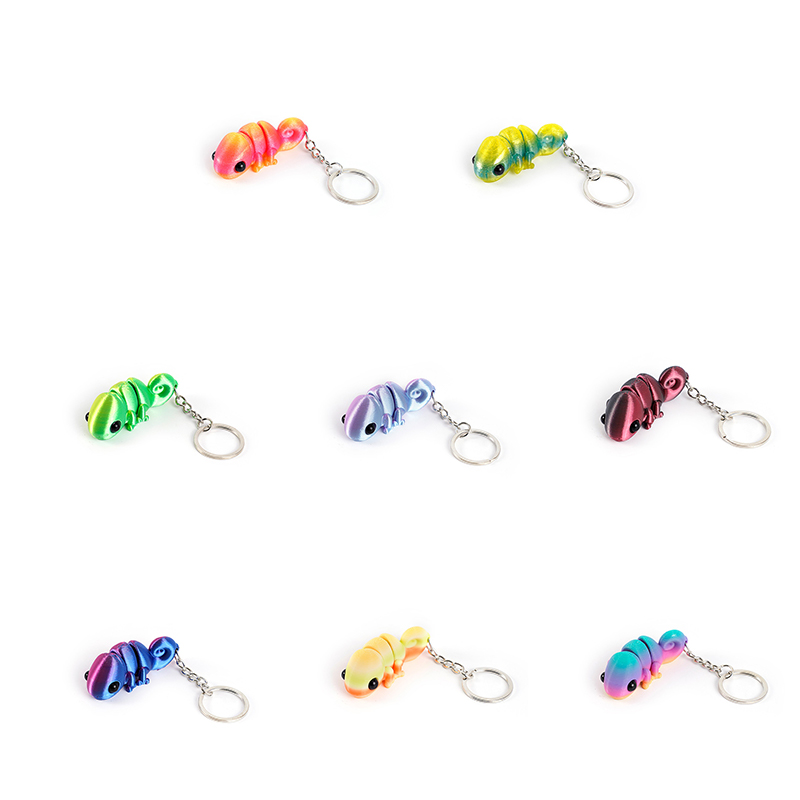 Quirky 3D Print Chameleon Keyc - Kids Quirky Toys review and price