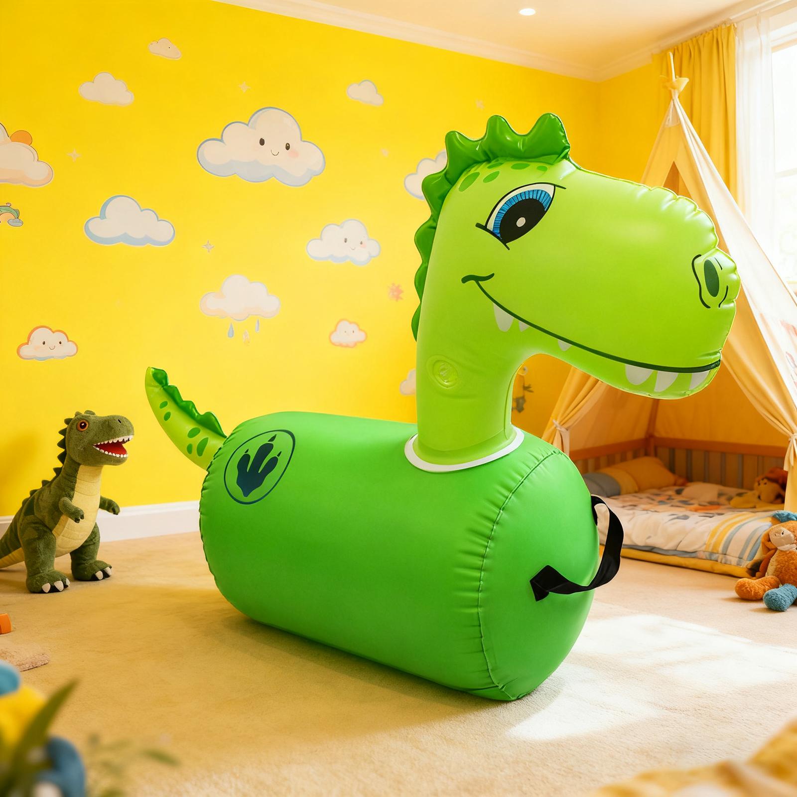 Kid Bouncy Dinosaur Toy Inflat - Kids Toys And Games review and price