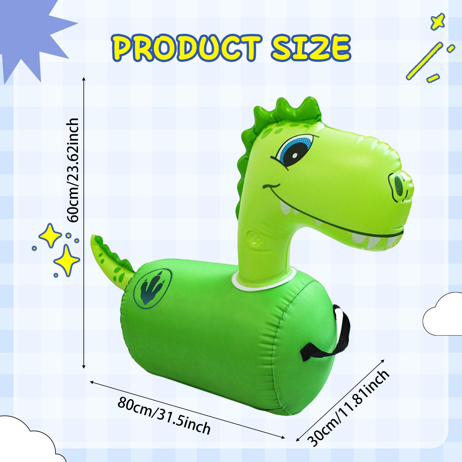 Kid Bouncy Dinosaur Toy Inflat - Kids Toys And Games review and price