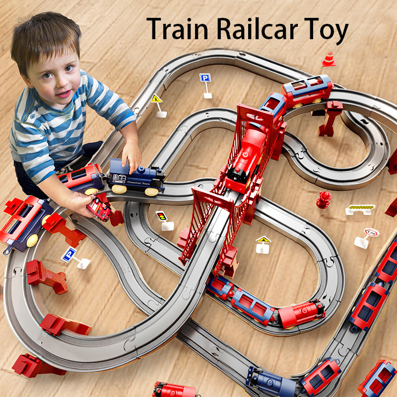 44Pcs/set Electric Train Track - Toy Train Track Set review and price