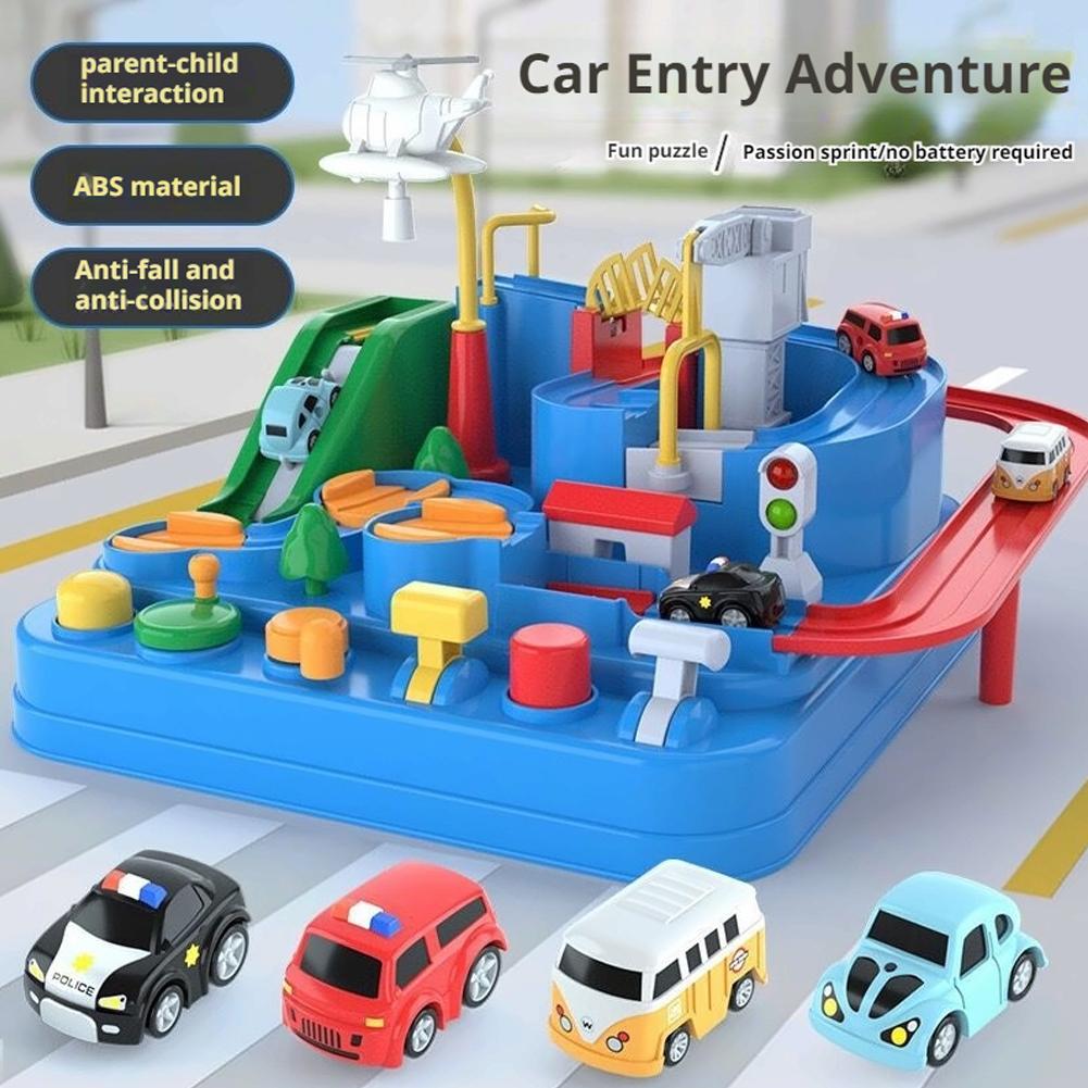Racing Rail Car Model Train Tr - Toy Train Track Set review and price