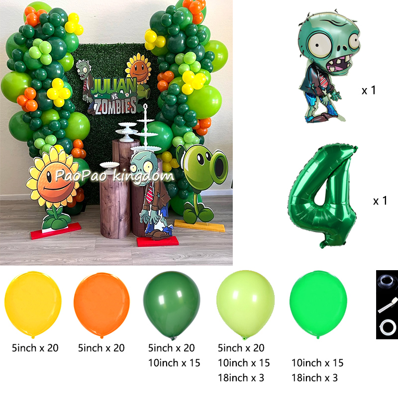 Plants Vs. Z-Zombies Balloons  - Kids Zombie Toys review and price