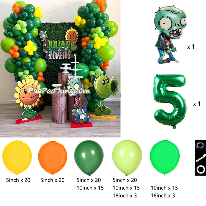 Plants Vs. Z-Zombies Balloons  - Kids Zombie Toys review and price
