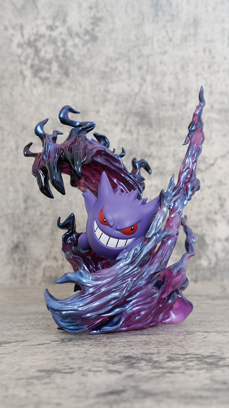 19cm Anime Pokemon Gengar Batt - Kids Toys And Games review and price