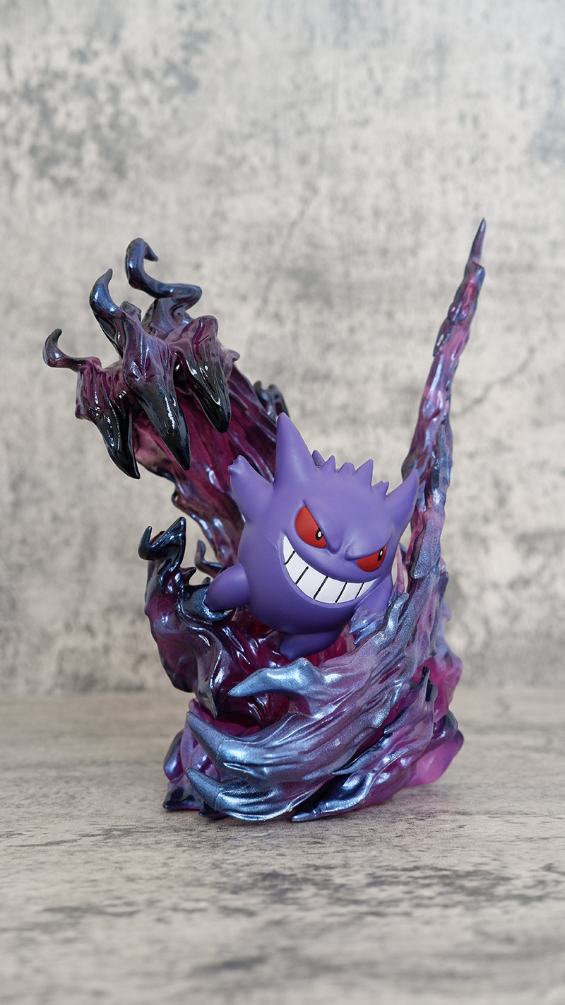 19cm Anime Pokemon Gengar Batt - Kids Toys And Games review and price