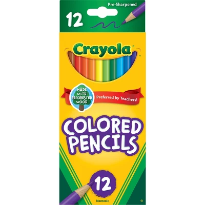 12pcs Crayola 12ct Pre-Sharpen - Crayola Art Supply review and price