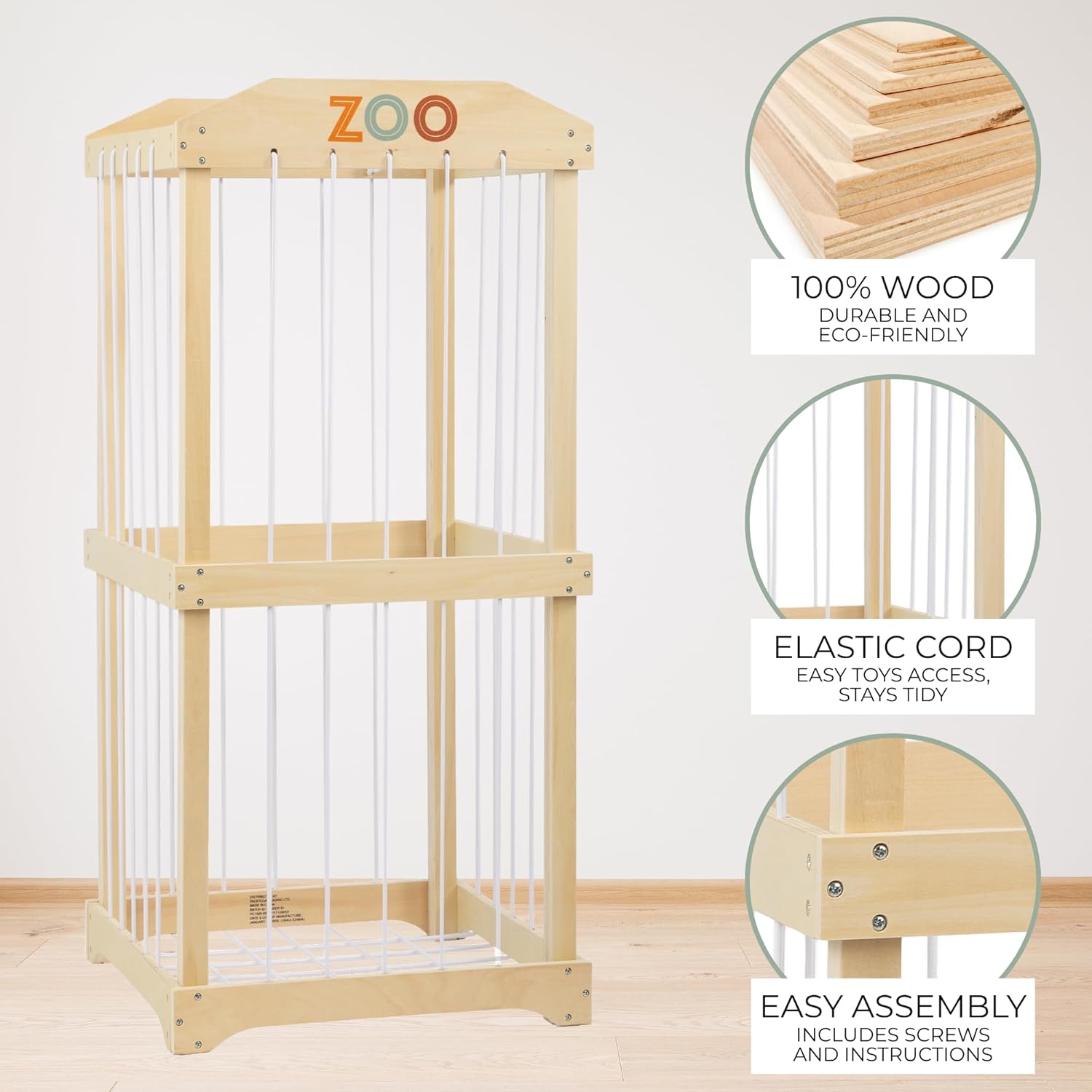 Easy Assembly Large Wooden Plu - Kids' Toys review and price