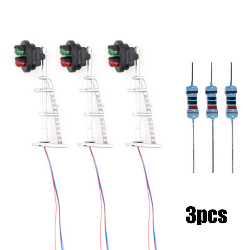 3pcs Model Railroad N Scale 1: - Toy Train Track Set review and price