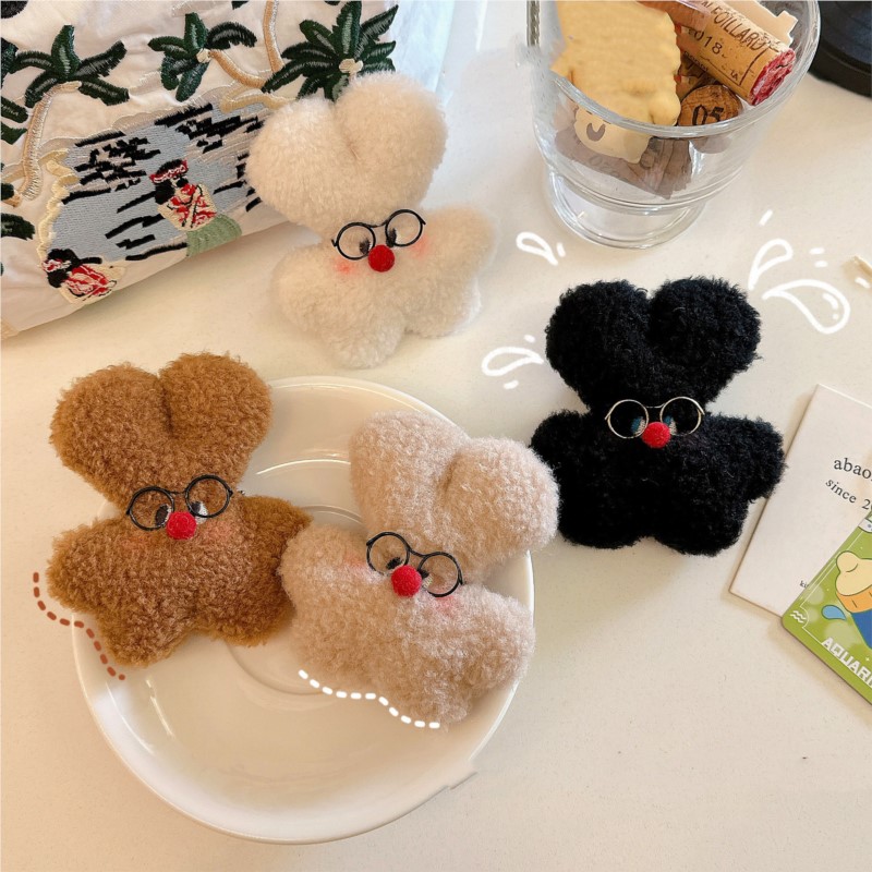 Cute Plush Bunny Keychain Quir - Kids Quirky Toys review and price