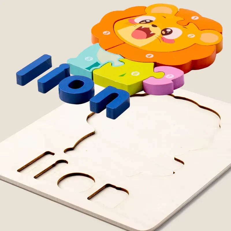 3D Animal Traffic Puzzle Spell - Kids Toys Blocks review and price