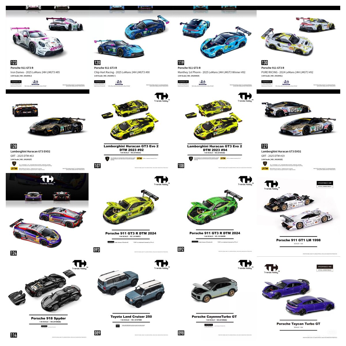 TH 1/64 Porsche 911 GT3 R LeMa - Kids Toys Car review and price