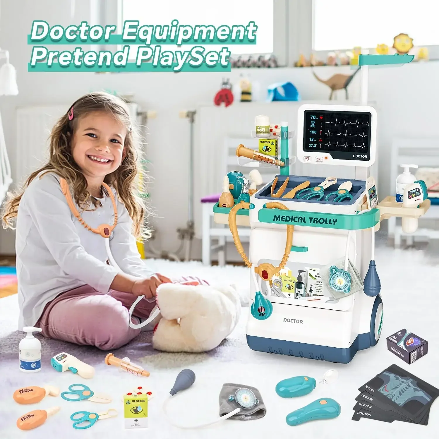 Doctor Medical Play Set Doctor - Kids Toys Doctor Set review and price