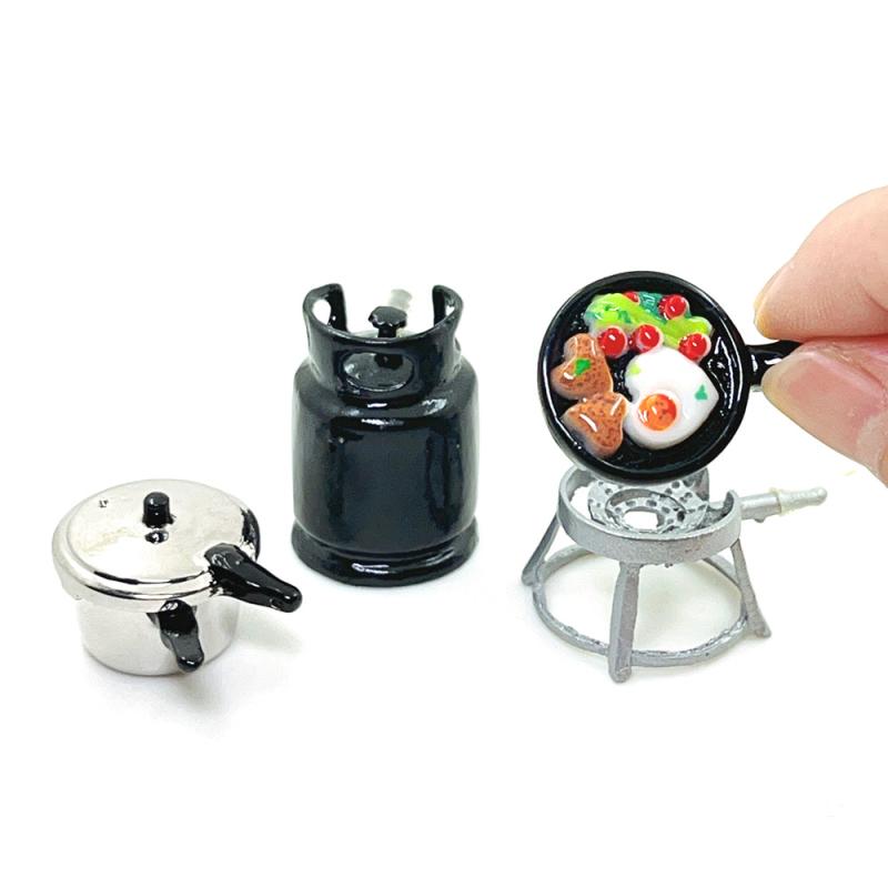 1/12 Dollhouse Kitchenware Set - Kids Toys Play Egg review and price