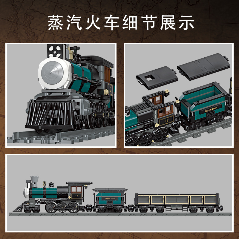 Steam Train Locomotive Model B - Kid Toys Ads review and price