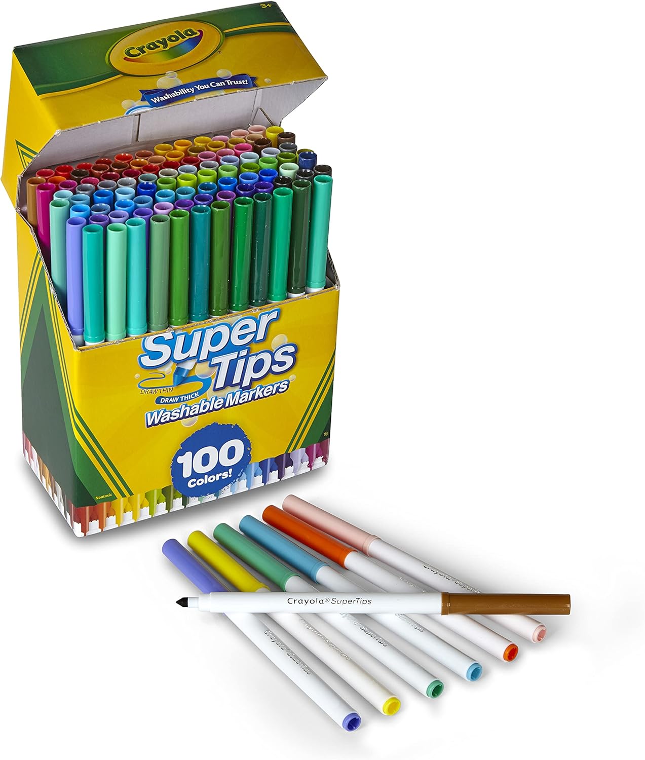 Crayola Super Tips Marker Set  - Crayola Art Supply review and price