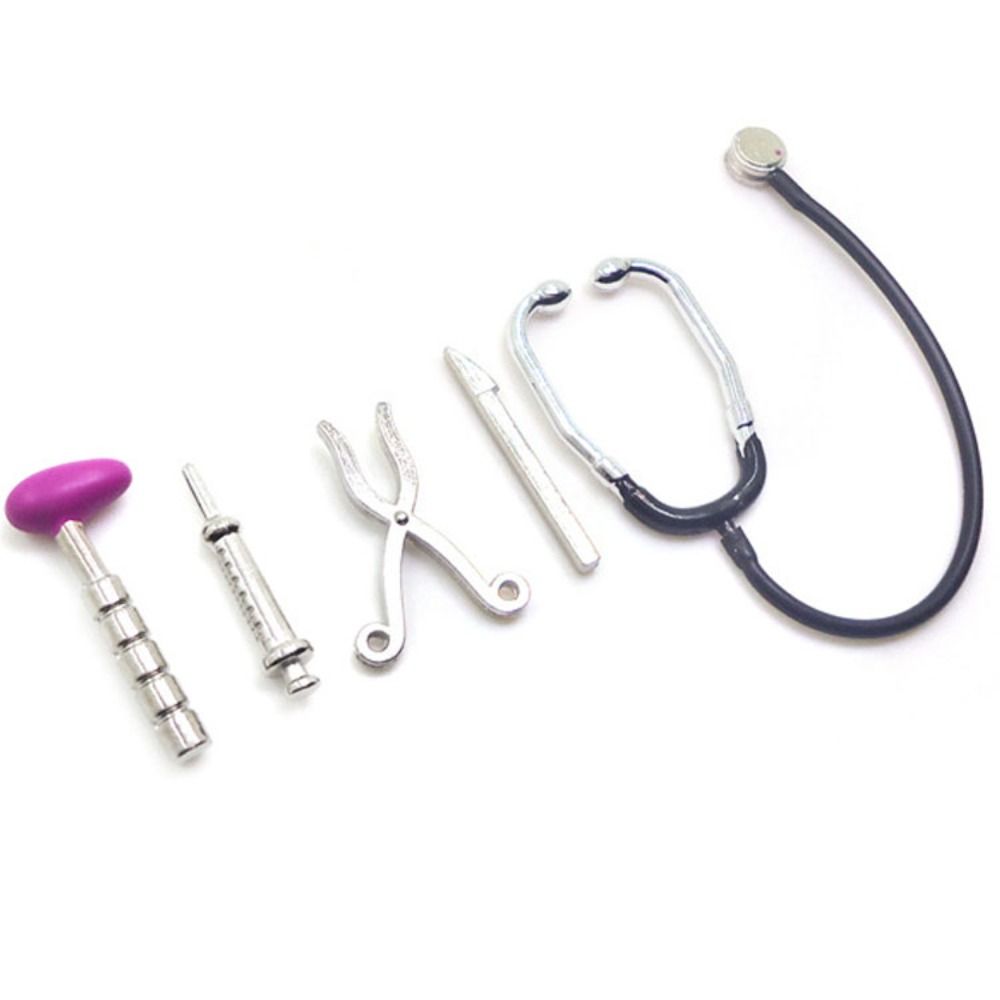 1/6 1/12 Scale Dollhouse Steth - Kids Toys Doctor Set review and price