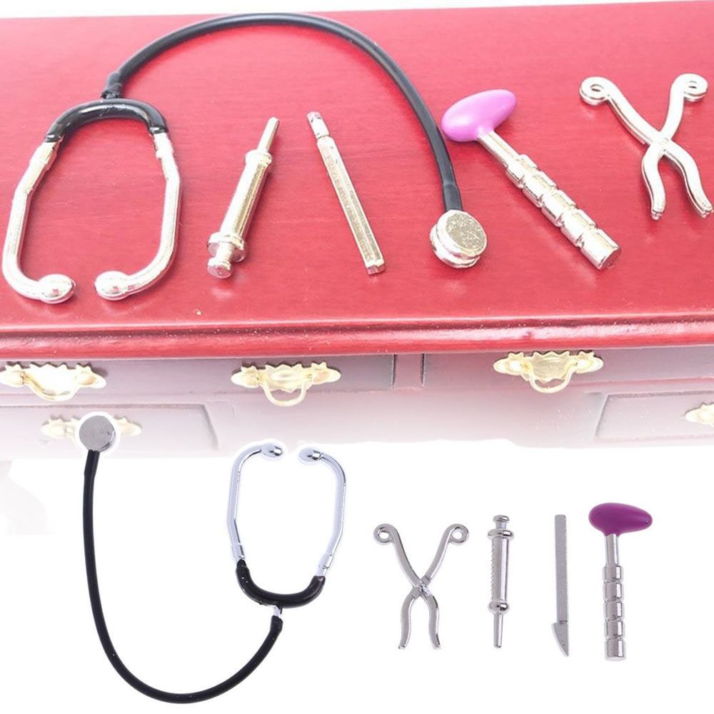 1/6 1/12 Scale Dollhouse Steth - Kids Toys Doctor Set review and price
