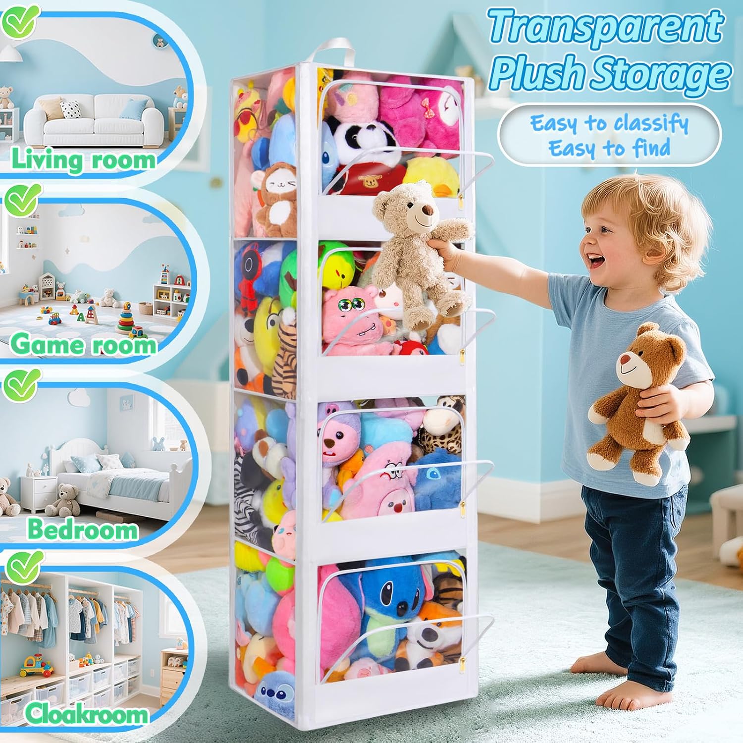 4-Tier Transparent Zipper Dust - Kids' Toys review and price