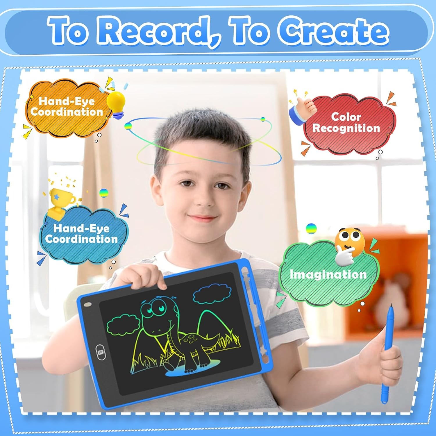 Pack LCD Writing Tablet for Ki - Kids Toys Learning review and price