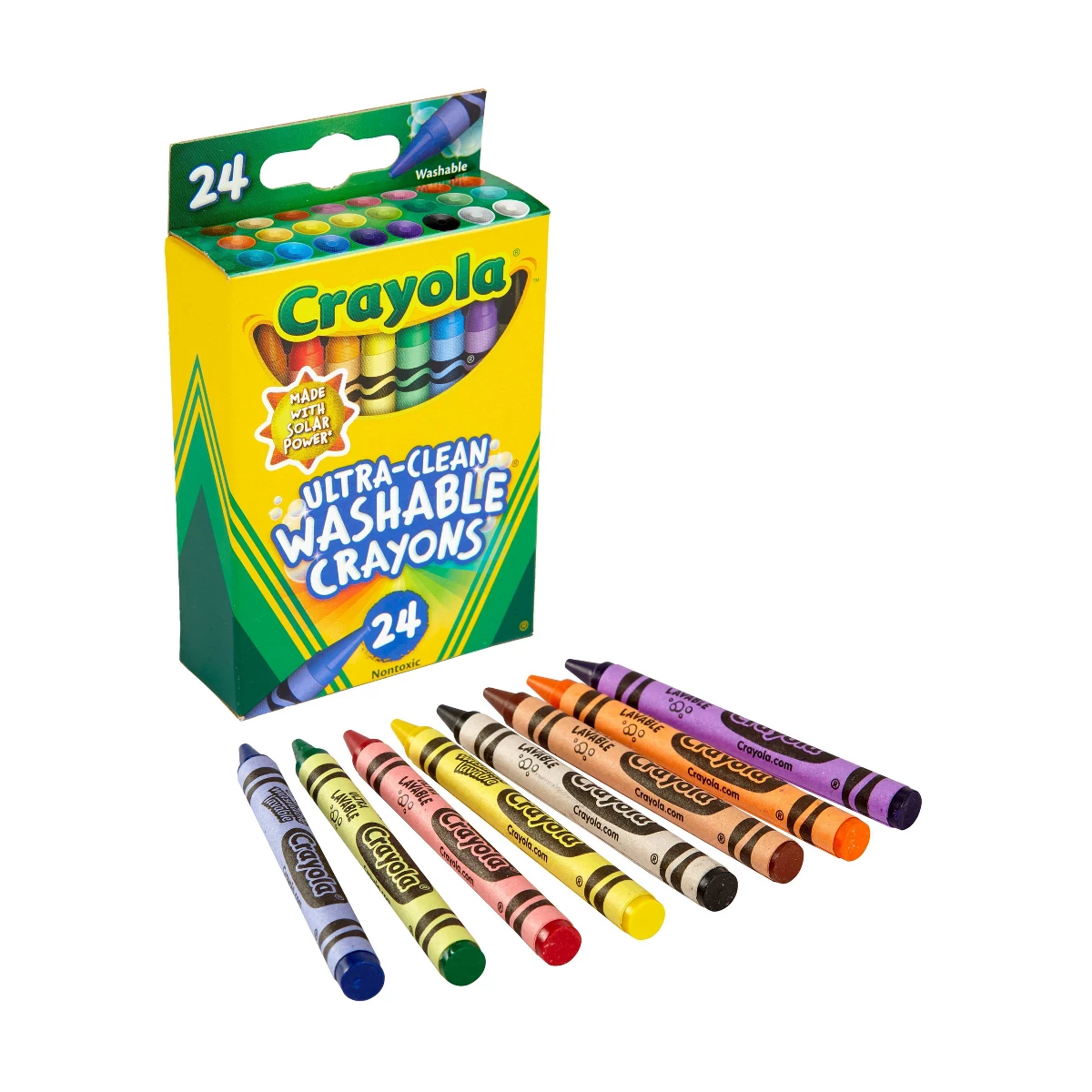Crayola 24ct Ultra Clean Washa - Crayola Art Supply review and price