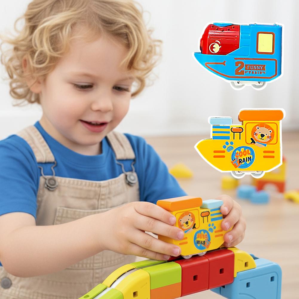 Magnetic Track Car Toy for Kid - Toy Train Track Set review and price