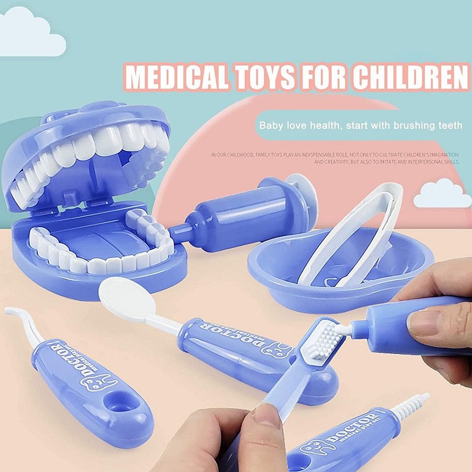 9Pcs Dental Kit Toy Dentistry  - Kids Toys Doctor Set review and price