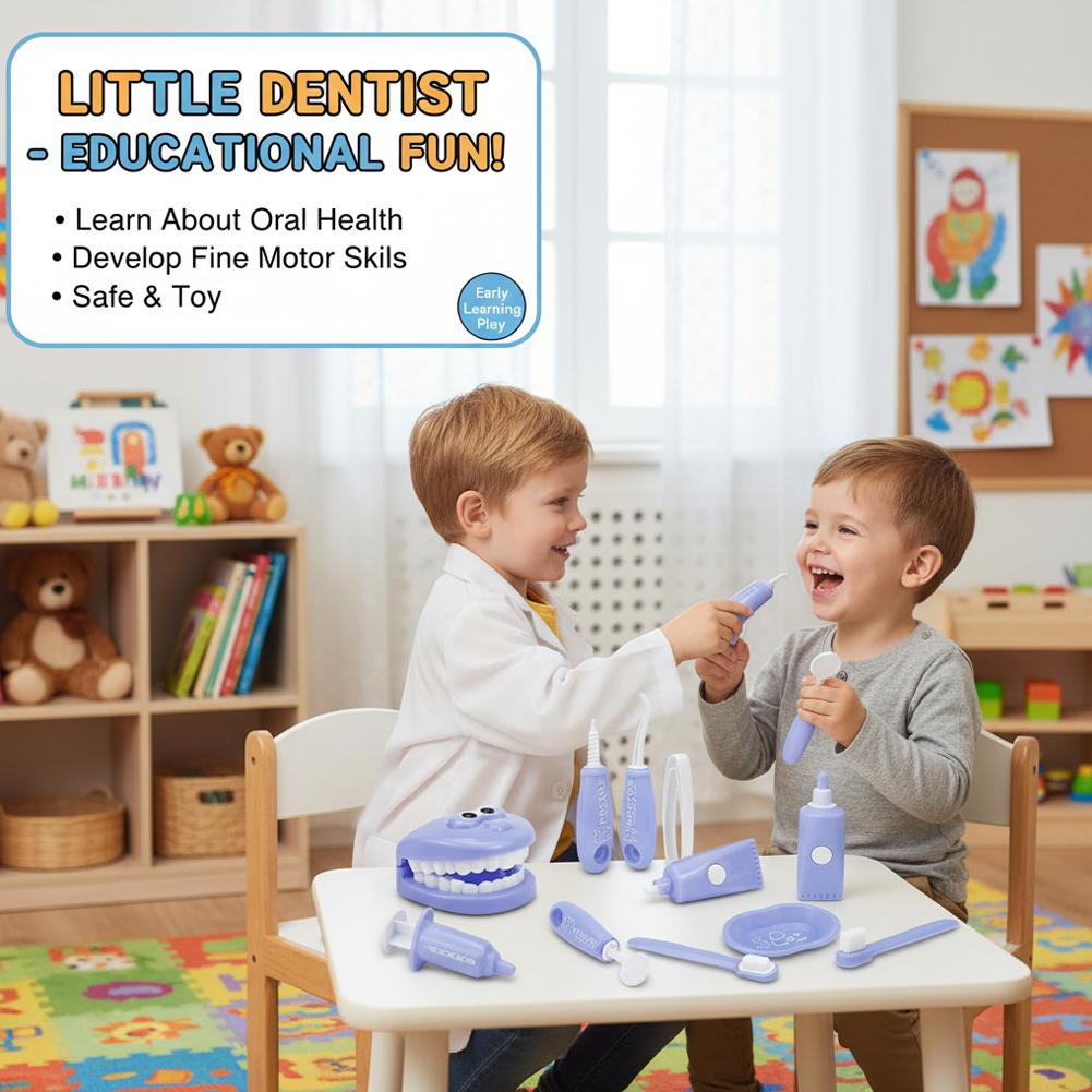 9PCS Simulation Dentist Play S - Kids Toys Doctor Set review and price
