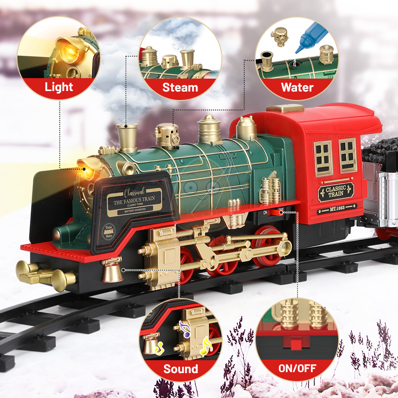 Remote Control Track Train Car - Toy Train Track Set review and price